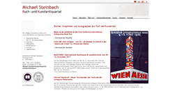 Desktop Screenshot of antiquariat-steinbach.com
