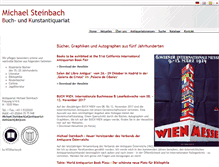 Tablet Screenshot of antiquariat-steinbach.com